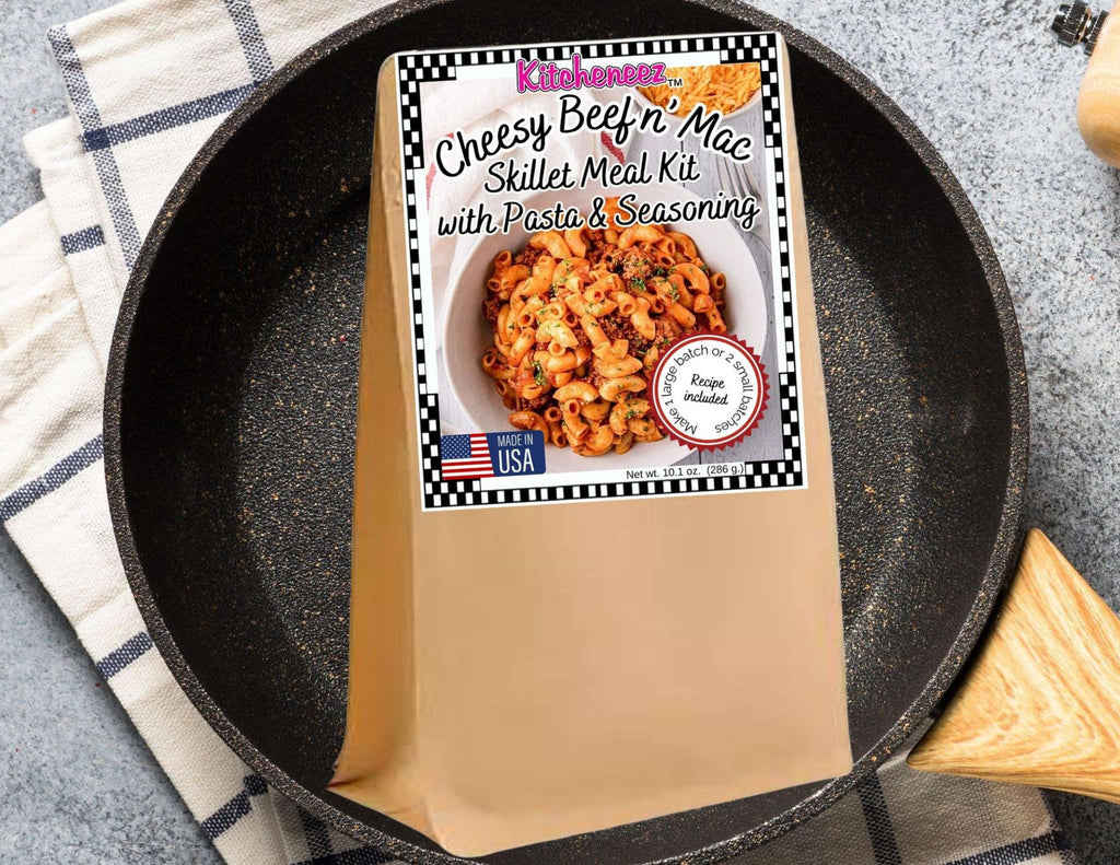 Cheesy Beef and Mac Skillet Dinner Kit with Pasta