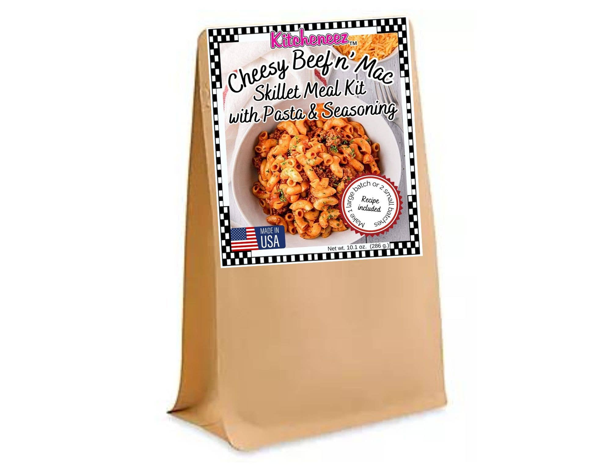 Cheesy Beef and Mac Skillet Dinner Kit with Pasta