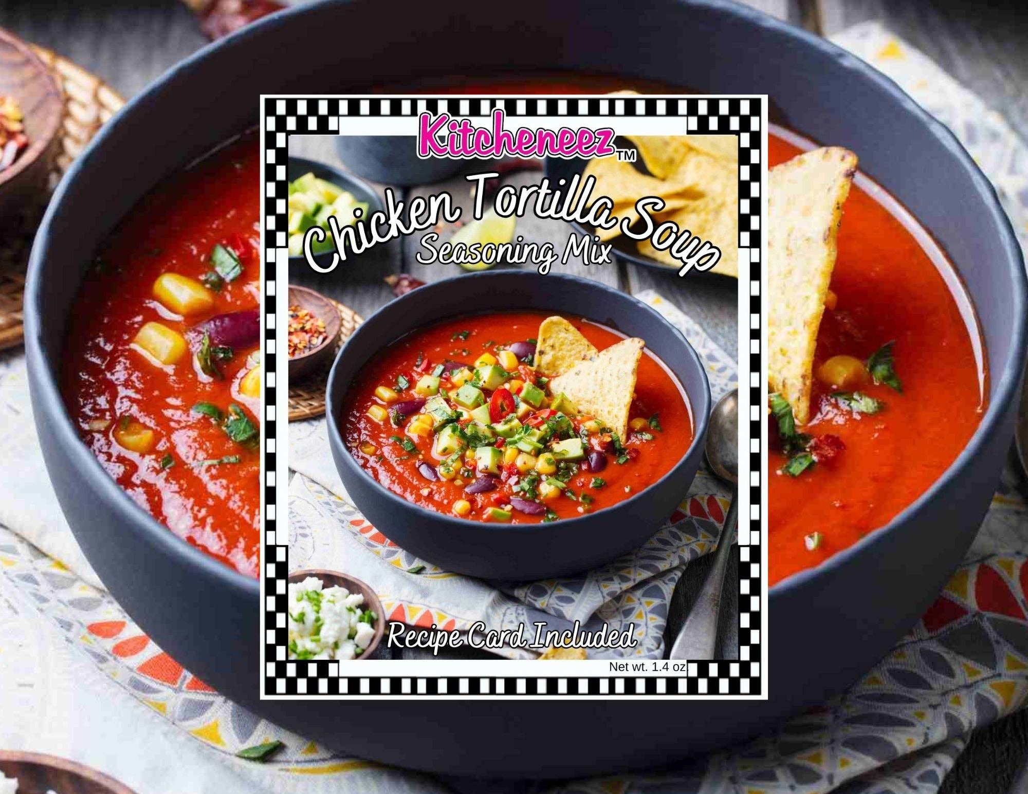 Chicken Tortilla Soup Spice Seasoning mix