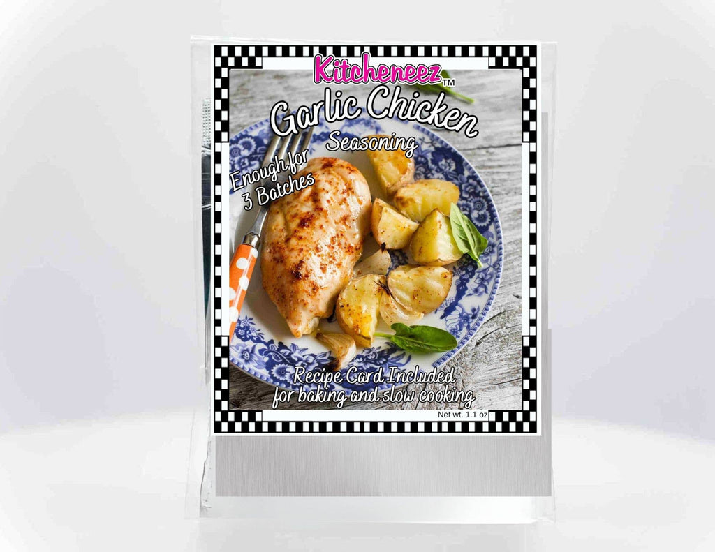 Garlic Chicken Spice Seasoning for Crockpot or Oven