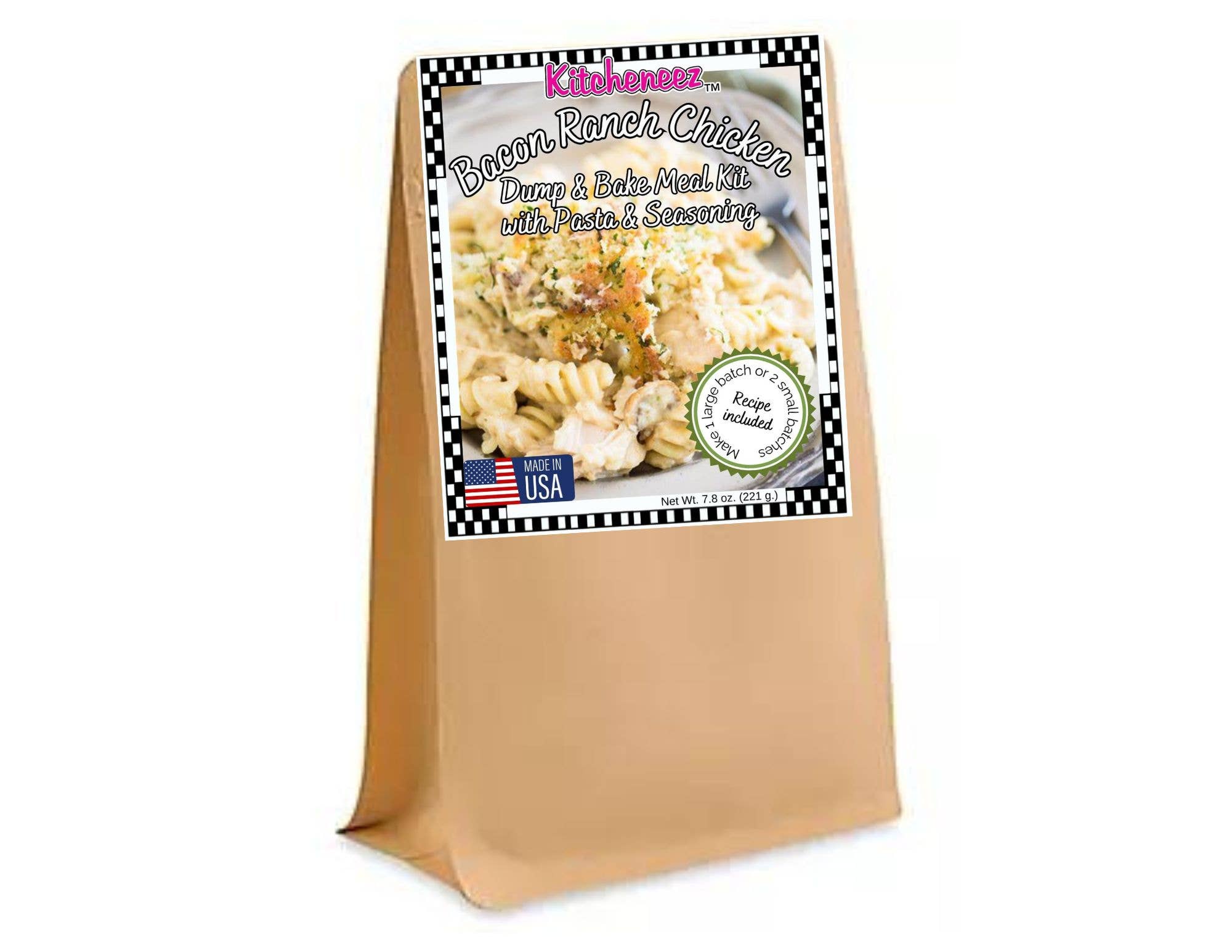 Bacon Ranch Chicken Dump 'n Bake Meal Kit with Pasta