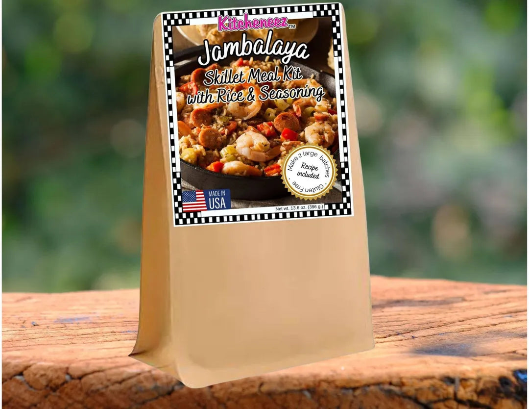 Jambalaya Skillet Meal Kit with Seasonings and Rice