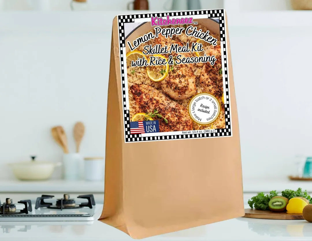 Lemon Pepper Chicken Skillet Meal Kit - New Favorite!